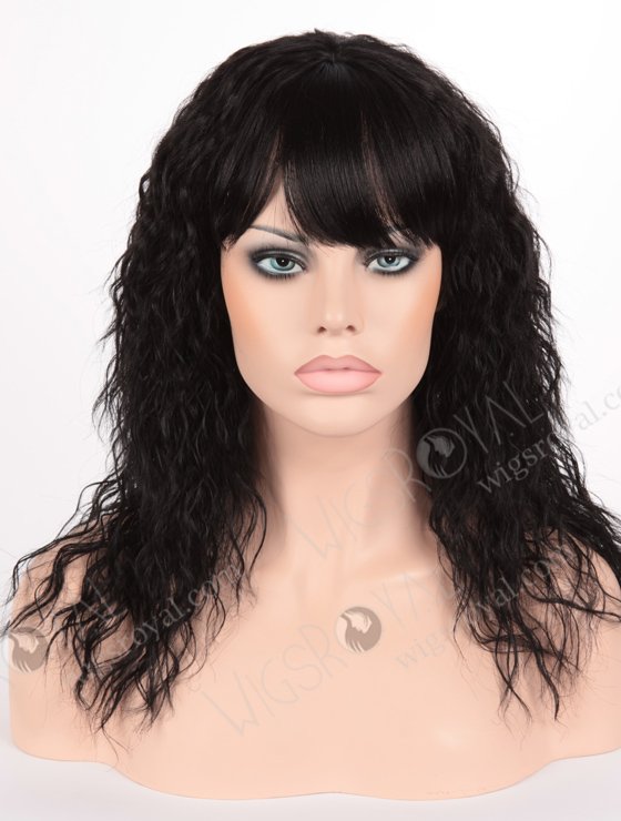 In Stock Normal Synthetic Wig Medium Wavy JODY-1#-15589