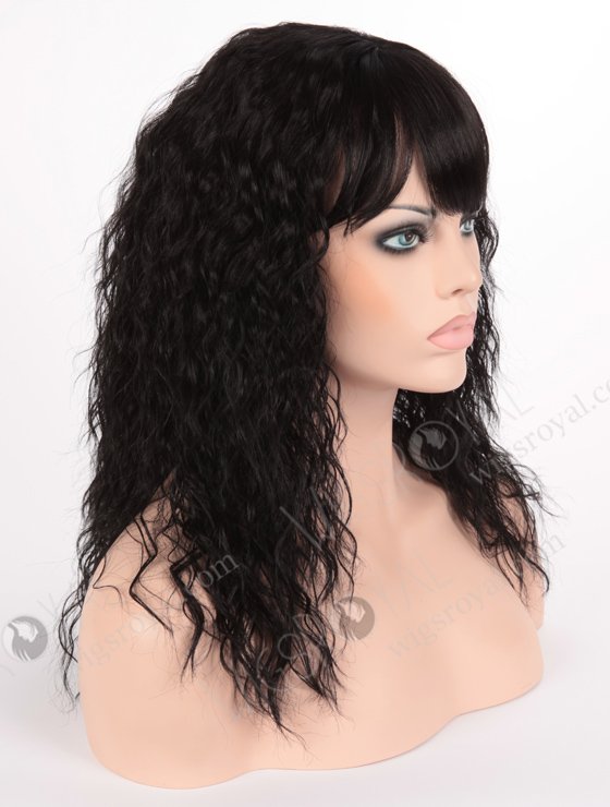 In Stock Normal Synthetic Wig Medium Wavy JODY-1#-15592