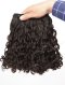Top Quality 12'' Peruvian Virgin Bouncy Curl (Looser Tip) Natural Color Hair Wefts WR-MW-150