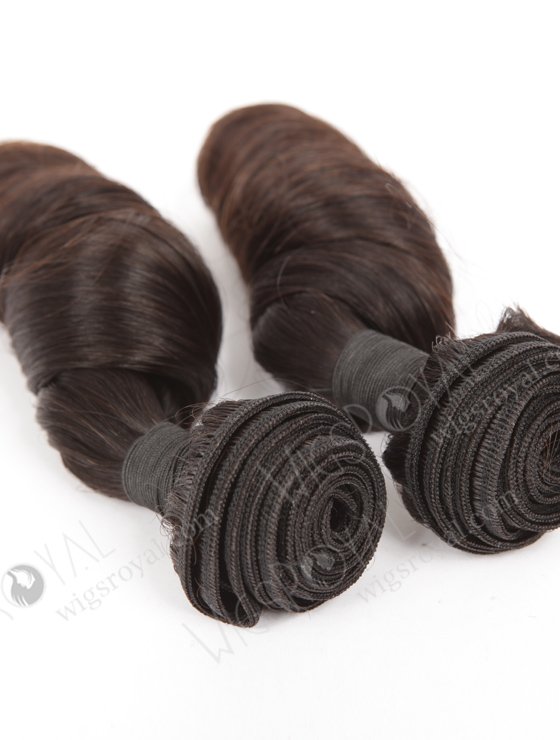 Top Quality 14'' Peruvian Virgin Loose Spiral Curl Natural Color Hair Wefts WR-MW-149-15817