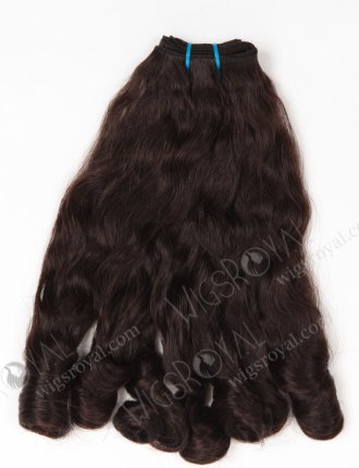 New Fashion Top Quality Peruvian Virgin Wavy With Curl Tip Human Hair Wefts WR-MW-129