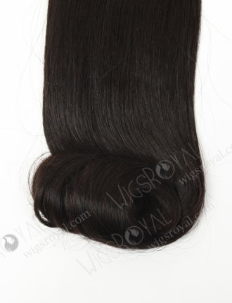 Top Quality 16'' Malaysian Virgin Straight With Roll Curl Tip Human Hair Wefts WR-MW-122