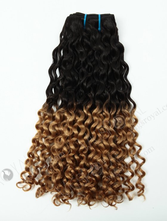 Brazilian Virgin 14'' Two Tone Color Human Hair Wefts WR-MW-136-15883