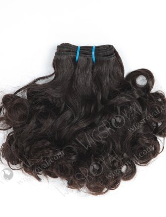 Grade 7A 12'' Peruvian Virgin Natural Color Human Hair Wefts WR-MW-125