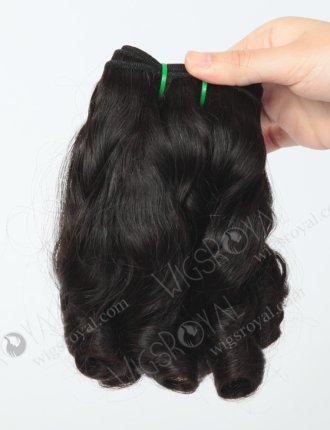 Double Draw 100% Brazilian Virgin 12'' Natural Color Human Hair Wefts WR-MW-110