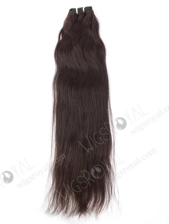In Stock Indian Remy Hair 24" Straight Natural Color Machine Weft SM-1115