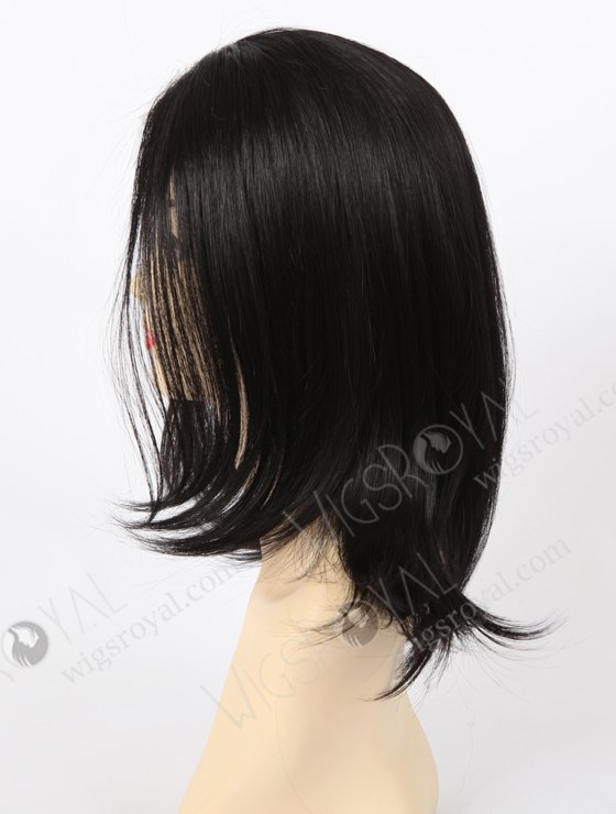 In Stock Synthetic Hair Lace Front Wig 12" Straight Color 1B# SYN-4-2-16507