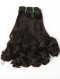 Hot Selling Straight With Curl Tip 12'' Brazilian Virgin Human Hair Wefts WR-MW-107