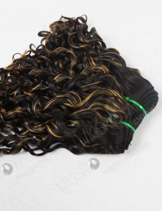Bouncy Curl(tighter tip) Highlights Color Brazilian Hair Bundles WR-MW-086