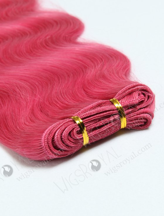 Body Wave Pink Hair Extensions WR-MW-057-16444