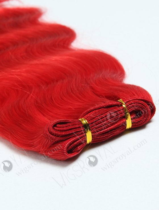 Body Wave Red Human Hair Weaving WR-MW-063-16358