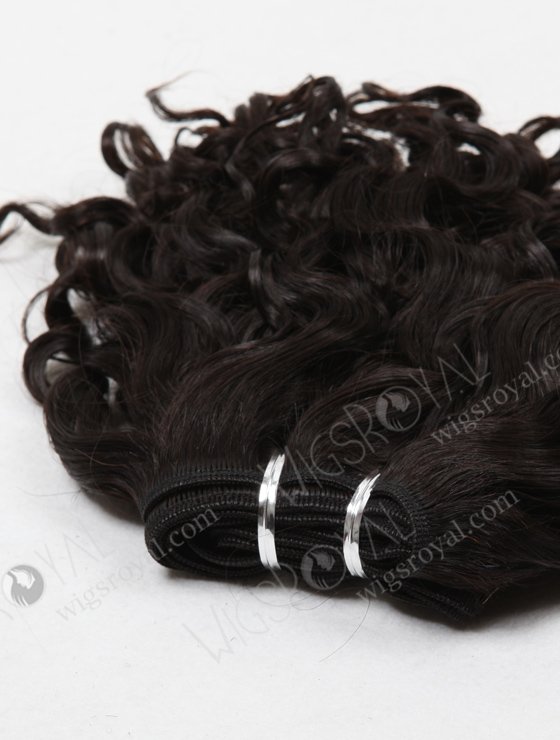 In Stock Brazilian Virgin Hair 10" Molado Curly Natural Color Machine Weft SM-437-16218
