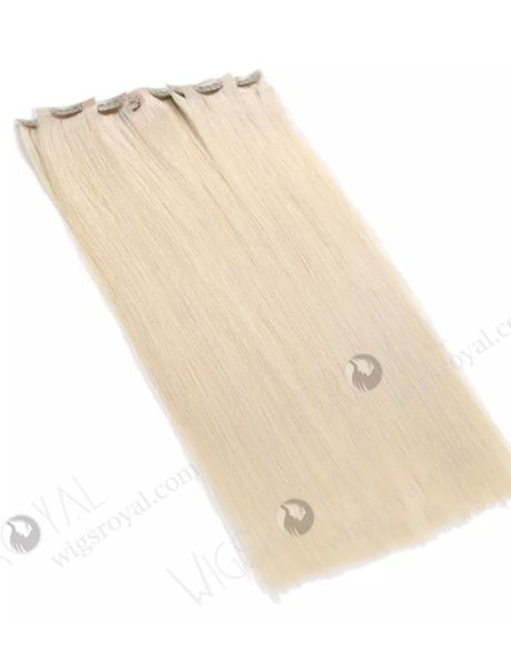Luxury Invisible 100% Human Hair Seamless Clip Ins Hair Extensions WR-CW-006