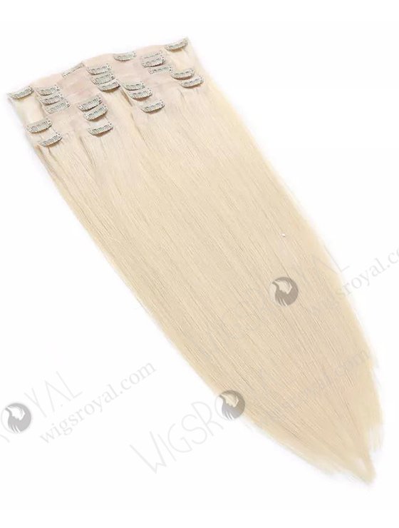 Luxury invisible human hair extensions seamless clip ins 100% human hair clip in hair extensions WR-CW-006-17264