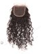 In Stock Indian Virgin Hair 16" Curly 15mm Natural Color Top Closure STC-245