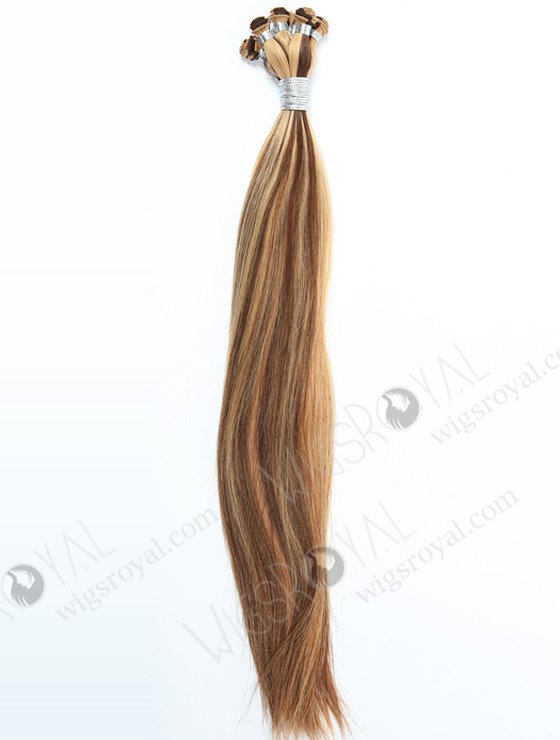 European Virgin Hair Hand Tied Weft Hair Extension WR-HTW-008-17118
