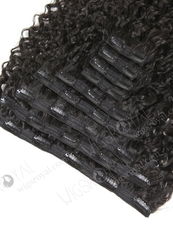 High Quality Brazilian Virgin Hair Clip in Weft Hair Extensions WR-CW-010-17283