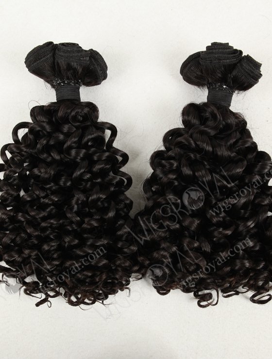 Double Draw 16" Natural Color Spring Curl Hair WR-MW-007-16852