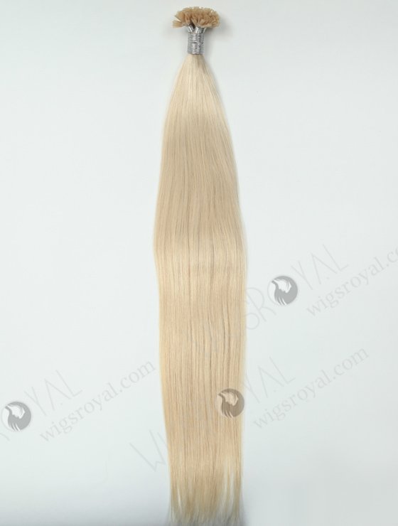 Hot sale Bond hair extensions European virgin hair 24'' straight #60 color WR-PH-011-16928