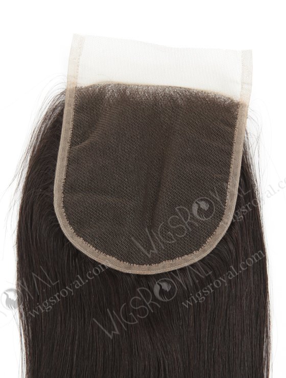 In Stock Indian Remy Hair 20" Straight Natural Color Top Closure STC-269-16727