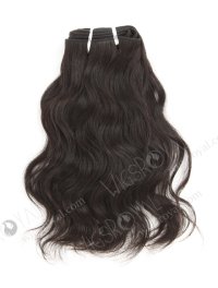 In Stock Indian Virgin Hair 10" Natural Wave Natural Color Machine Weft SM-046
