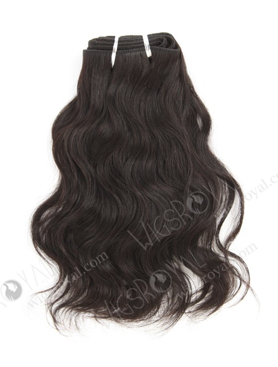 In Stock Indian Virgin Hair 10" Natural Wave Natural Color Machine Weft SM-046-16824