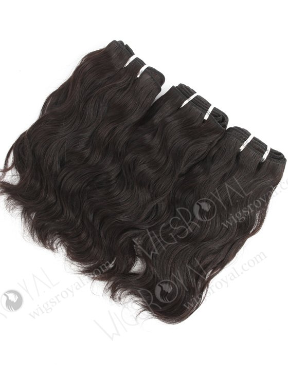 In Stock Indian Virgin Hair 10" Natural Wave Natural Color Machine Weft SM-046-16826