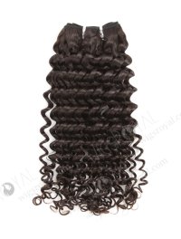 In Stock Brazilian Virgin Hair 18" Deep Wave Natural Color Machine Weft SM-4154