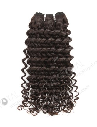 In Stock Brazilian Virgin Hair 18" Deep Wave Natural Color Machine Weft SM-4154