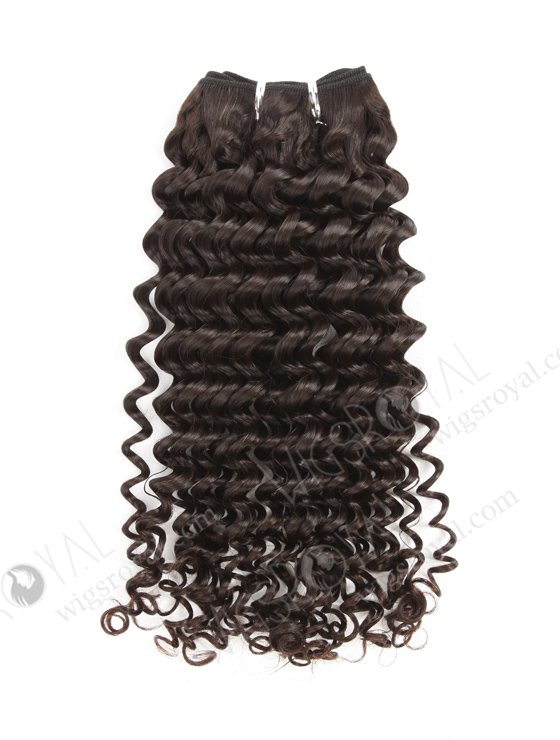 In Stock Brazilian Virgin Hair 18" Deep Wave Natural Color Machine Weft SM-4154