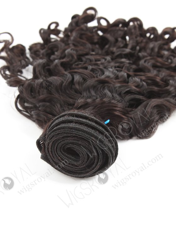 In Stock 7A Peruvian Virgin Hair 14" Double Drawn Looser Pissy Curl Color #2 Machine Weft SM-6148-16738