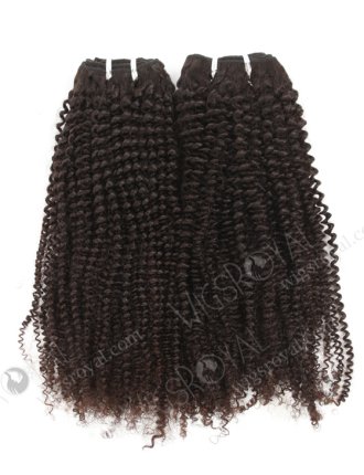 In Stock Brazilian Virgin Hair 22" Afro Curl 4mm Natural Color Machine Weft SM-4151