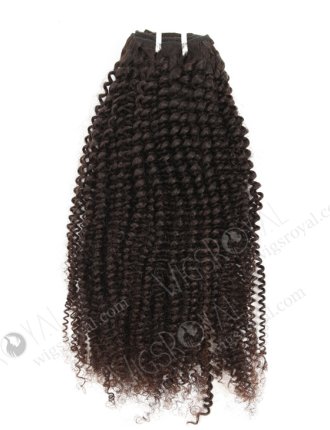 In Stock Brazilian Virgin Hair 22" Afro Curl 4mm Natural Color Machine Weft SM-4151