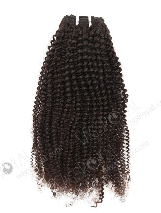 In Stock Brazilian Virgin Hair 22" Afro Curl 4mm Natural Color Machine Weft SM-4151-16786