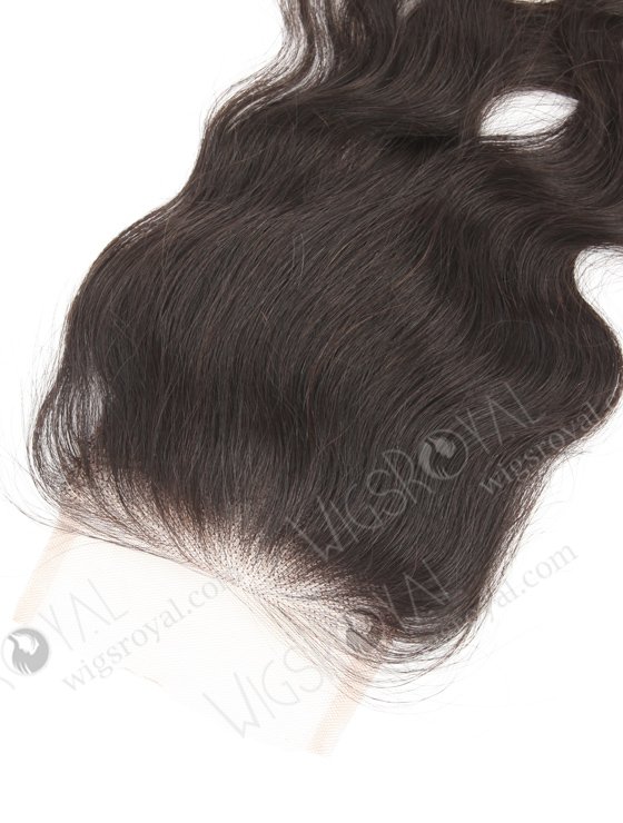 In Stock Indian Virgin Hair 12" Natural Wave Natural Color Top Closure STC-28-16691