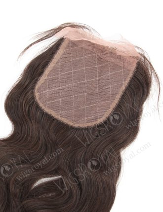 In Stock Malaysian Virgin Hair 14" Natural Straight Natural Color Silk Top Closure STC-74