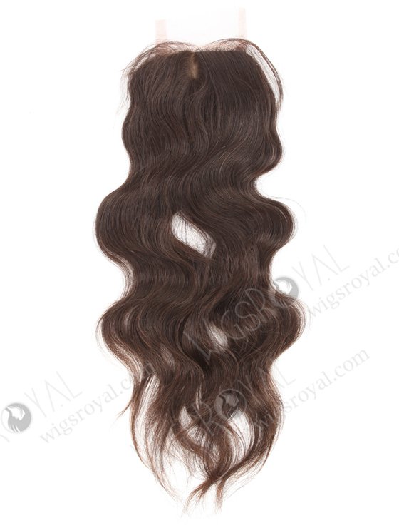 In Stock Malaysian Virgin Hair 14" Natural Straight Natural Color Silk Top Closure STC-74-16713