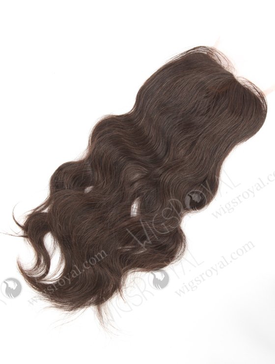 In Stock Brazilian Virgin Hair 12" Natural Wave Natural Color Silk Top Closure STC-46-16708