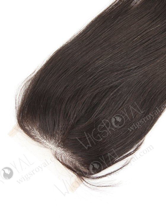 In Stock Indian Remy Hair 16" Straight #1B Color Top Closure STC-40-16700