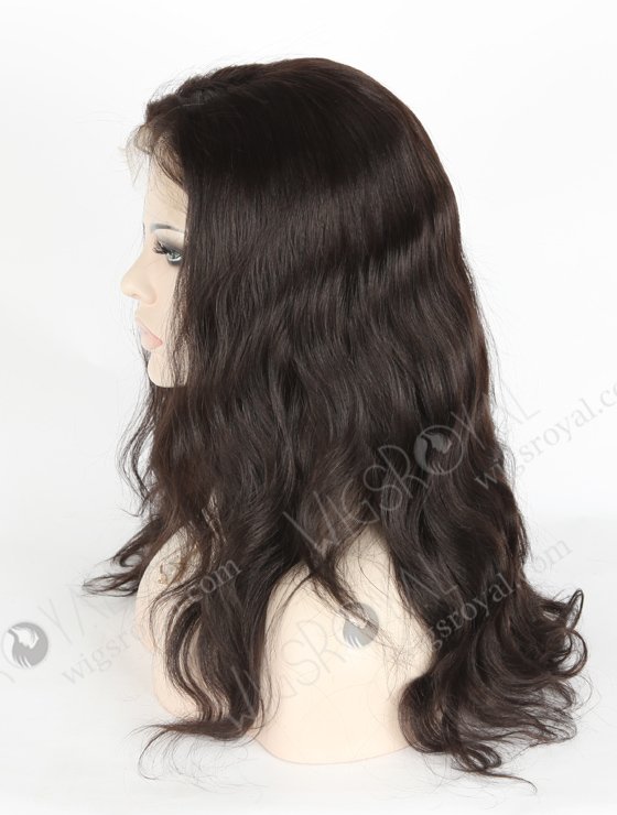 In Stock Indian Remy Hair 18" Body Wave 1b# Color Full Lace Wig FLW-01418-17384