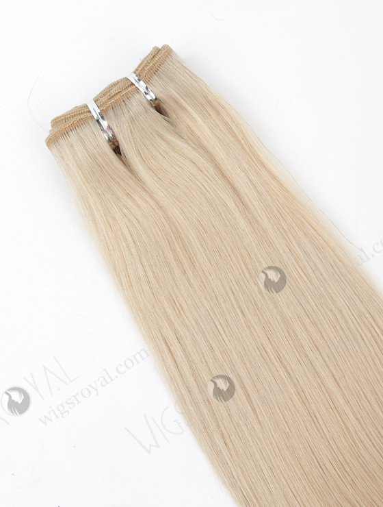 In Stock Malaysian Virgin Hair 14" Straight White Color Machine Weft SM-357-17112