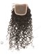 In Stock Brazilian Virgin Hair 16" 12mm Curl Natural Color Top Closure STC-318