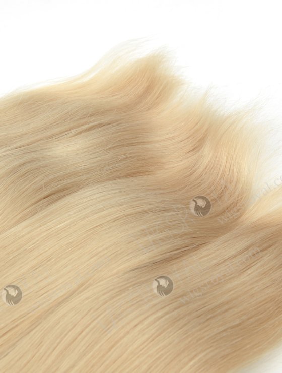 Natural Straight 20'' Brazilian Virgin White Color Hand-tied Weft Hair Extensions WR-HTW-012-17067