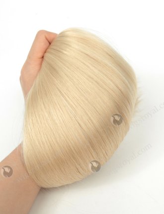 Natural Straight 20'' Brazilian Virgin White Color Hand-tied Weft Hair Extensions WR-HTW-012