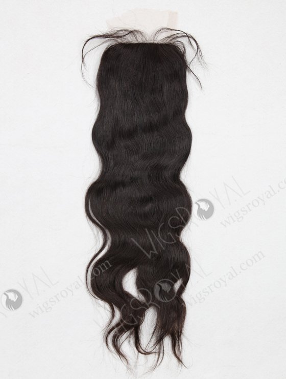 In Stock Malaysian Virgin Hair 16" Natural Straight Natural Color Silk Top Closure STC-17-17025