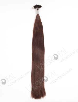 U tip keratin bond hair extensions European virgin hair 24'' straight #3 color WR-PH-010