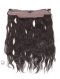 Indian Virgin 16'' Natural Wave Invisible Headband Wire Clip in Halo Hair Extensions WR-HA-001