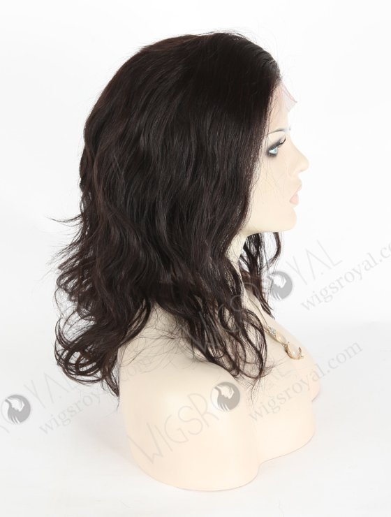 In Stock Chinese Virgin Hair 12" Big Loose Curl 1b# Color Lace Front Wig SLF-07001-17429