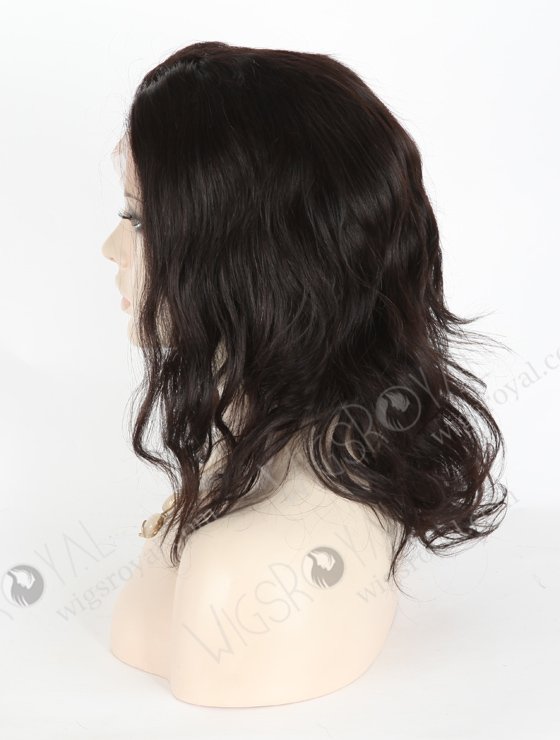 In Stock Chinese Virgin Hair 12" Big Loose Curl 1b# Color Lace Front Wig SLF-07001-17424