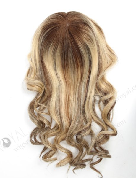 Fabulous Beach Wave Hair Topper With PU In Front Topper-070